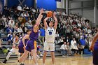 MBBall vs Emerson  Wheaton College Men's Basketball vs Emerson College is the first round of the NEWMAC Basketball Championships. - Photo By: KEITH NORDSTROM : Wheaton, basketball, NEWMAC MBBall2024